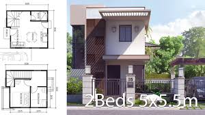 Maybe you would like to learn more about one of these? Small Home Design Plan 5x5 5m With 2 Bedrooms Home Ideas