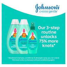 Use on dry hair between shampoos to . Johnson S Baby No More Tangles Conditioner Spray Ocado