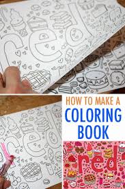 Create Your Own Coloring Page Fresh Make Your Own Coloring Book Free Tutorial Diy Coloring Books Coloring Books Kids Coloring Books