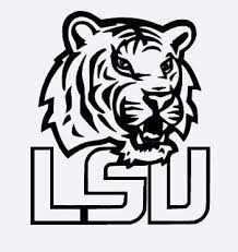 Lsu Vinyl Decal Silhouette Vinyl Cricut Projects Vinyl Silhouette Projects