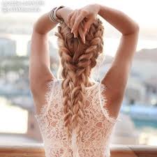 The several cute braids and the black and white band make the long hairstyle impressive and luscious. 38 Quick And Easy Braided Hairstyles