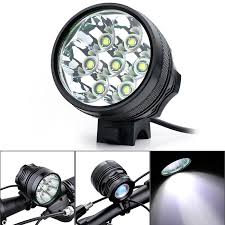 Marsing B70 7 Led 3 Mode White Bike Light Headlamp Black 6 18650 Free Shipping Dealextreme