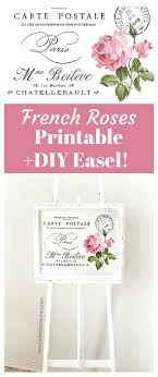 A graphic memoir by maggie thrash. Diy Decorating Shabby French Roses Furniture Transfer Diy Easel Project By Diana From Dream Diy Loop Leading Diy Craft Inspiration Magazine Database