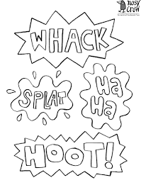 Mega Mashup Sound Effects Coloring Sheet Coloring Sheets Color Coloring Pages