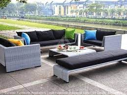 Patio Furniture Inspiration Amazing Gray Wicker Outdoor Furniture Of Great Deals On Modern Patio In Modern Wicker Outdoor Furniture