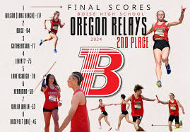 What a weekend ! Thank you @oregonrelays for another great track and field  meet. The Boise Brave finished 2nd overall behind a very talented  @lb_wilson_crosscountry_track program. Congratulations to all the athletes  and
