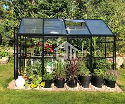 The garden greenhouse is made of the pc board and solid firwood which is stable and durable. Outdoor Waterproof Aluminum Gazebo Garden Green House Garden Black Color Greenhouse For Sale Garden Greenhouses Aliexpress