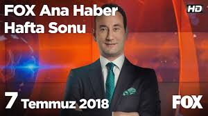 Çocukluğumuzun, gençliğimizin hafızalarımızda yer eden, haberi haber gibi trt spikerlerinin en belirgin özelliği ciddi olmalarıydı. 7 Temmuz 2018 Fox Ana Haber Hafta Sonu Youtube