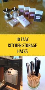 10 easy kitchen storage hacks you need