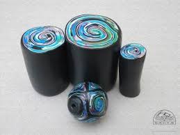 Psychodelic Cane Polymer Clay Jewelry Polymer Clay Beads Polymer Clay Canes