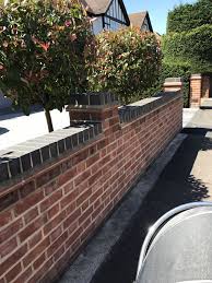 Front Fence Brick Wall Gardens Garden Wall Front Garden