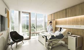 new north zealand hospital by c f moller hospital interior design hospital interior healthcare interior design
