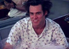 The whiney jewish guy who complains about his rent. Is Ace Ventura Faking Re Examining The Pet Detective That Moment In