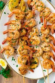 You should have 6 skewers, each with 3 shrimp and 4 chunks of pineapple. Grilled Shrimp Seasoning Best Easy Grilled Shrimp Recipe