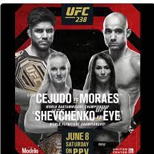 Cejudo vs moraes from this past saturday night.subscribe to get all the latest ufc conten. Ufc 238 Cejudo Vs Moraes Tv Special 2019 Imdb
