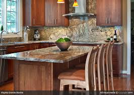 Backsplashes present the perfect opportunity to infuse a dose of creativity through chic, polished surfaces. Neptune Bordeaux Classic Granite Countertops With Full Height Backsplash Virginia Marble Granite Residential Commercial Kitchen Countertops