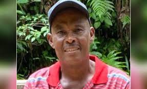 Death Announcement of 59 year old Eustace Durand aka Toss of Salisbury