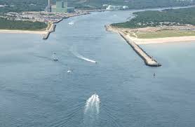 cape cod canal north inlet in scusset beach ma united