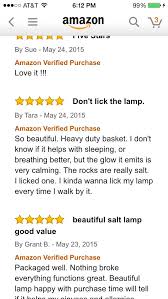 Whilst Researching Himalayan Salt Lamps I Came Across This Review Don T Lick The Lamp D Himalayan Salt Lamp Salt Lamps Himalayan Salt