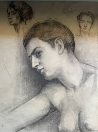 Dessin d'étude Art Déco