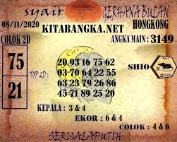 Syair Togel Hk 08 November 2020 Prediksi Syair Manadototo Di 2020 Buku November Permainan Angka