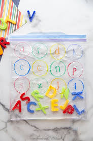 I wanted to try the lighter tint… Alphabet Sensory Bag The Best Ideas For Kids