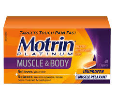 Motrin Platinum Muscle Aches Body Pain Relief Motrin