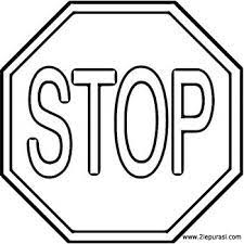 Color the stop traffic sign with us. Blog De Mamica Fericita Traffic Signs Coloring Pages Printable Signs