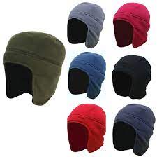 Free shipping for many items! Connectyle Men S Womens Warm Fleece Beanie Earflap Winter Hat Solid Color Adjustable Outdoor Winter Male Female Skull Caps Men S Skullies Beanies Aliexpress