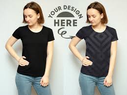 T Shirt Mockup Bella Canvas Black Basic Mockup Model Mock Up Tshirt Mock Up Black T Shirt Women Model Simple Bla In 2020 Shirt Mockup Tshirt Mockup Female Models