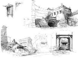 G U I L D W A R S Concept Art Concept Architecture Architecture Drawing