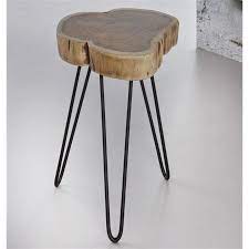 I hope this video will help you create a wood log side table, or at least give you some inspiration for your own project. Side Table Log Solid Acacia Wood Furnwise