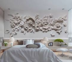 3d Wall Mural Flowers Wallpaper Mural Wallpaper For Etsy Wall Decor Custom Photo Wallpaper Mural Wallpaper
