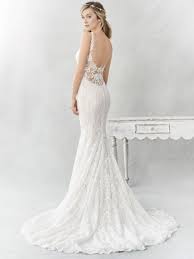 Ella Rosa Be365 Wedding Dresses Fit And Flare Wedding Dress Lace Wedding Dress Open