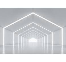 Aus der vielzahl an motiven. Weisser Tunnel 3d Fototapete Tenstickers