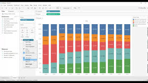 Sort Colours In Stacked Bar Chart Sorting Steps Only Youtube