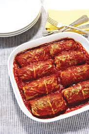 Middle Eastern Stuffed Cabbage Rolls Recipe Recipe Vegan Cabbage Rolls Vegetarian Times Cabbage Rolls