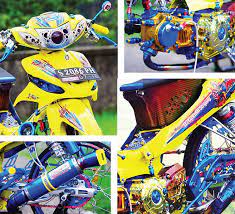 Vega stiker bodi lis body striping r 2007 new. 36 Stiker Motor Vega R