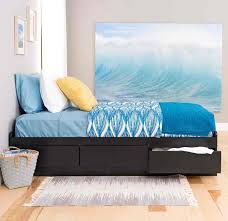 White twin mate's platform storage bed with 3 drawers. 10 Best Platform Storage Beds Vurni