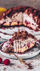 Bananencreme Schokoladenkuchen Bananencreme Schokoladenkuchen Veganermaulwurfkuchen Apfelkuchen Bananencr In 2020 Bananen Creme Schokoladenkuchen Bananencreme