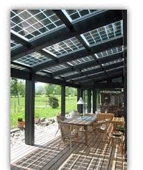 Premium Terrassenuberdachung Mit Solarglas Erzeugen Sie Ihren Eigenen Strom Fur Ihr Haus Ihr Solarter Carport Uberdachung Terrassenuberdachung Terrassendach