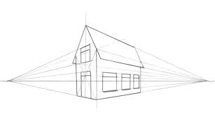 Afbeeldingsresultaat Voor Perspectief Tekenen Huis Perspectief Verdwijnpunt Perspectieftekening