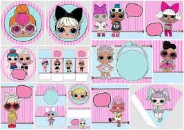 Lol surprise kit festa gratis. Mini Kit Para Fiesta De Lol Surprise Para Imprimir Gratis Lol Dolls Scrapbook Printables Free Party Printables Free