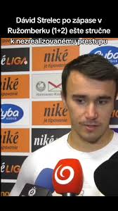Dávid Strelec o zápase v Ružomberku a prestupe