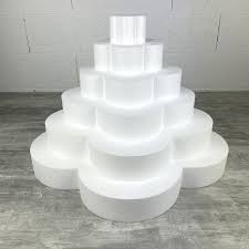 The average cost of a wedding cake is $543. Blumenstuck Wedding Cake Hohe 42 Cm Stutze 6 Ebenen Von 7 Cm Sockelbasis 60 Cm