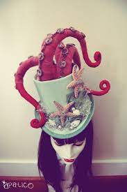 Seashell Saturday Tentakel Verruckte Hute Karneval