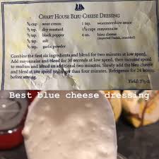 Chart House Blue Cheese Dressing Francesca Manfredi