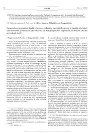 Sa verifice legalitatea actelor comisiei si ale consiliului; Pdf Suspendarea Procedurii De CÄƒtre InstanÅ£a JudecÄƒtoreascÄƒ Din Romania In SituaÅ£ia EfectuÄƒrii Unei Trimiteri Preliminare CÄƒtre Curtea De JustiÅ£ie Potrivit ReglementÄƒrii Noului Cod De ProcedurÄƒ CivilÄƒ Staying Of Proceedings By A Court