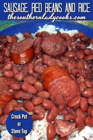 Red Beans Smoked Sausage And Rice In 2020 Smoked Sausage Recipes Red Beans And Rice Recipe Easy Beans And Sausage