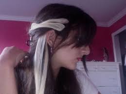 Skunk hair is the ugliest, trashiest hairstyle trend known to man. Kot Blini